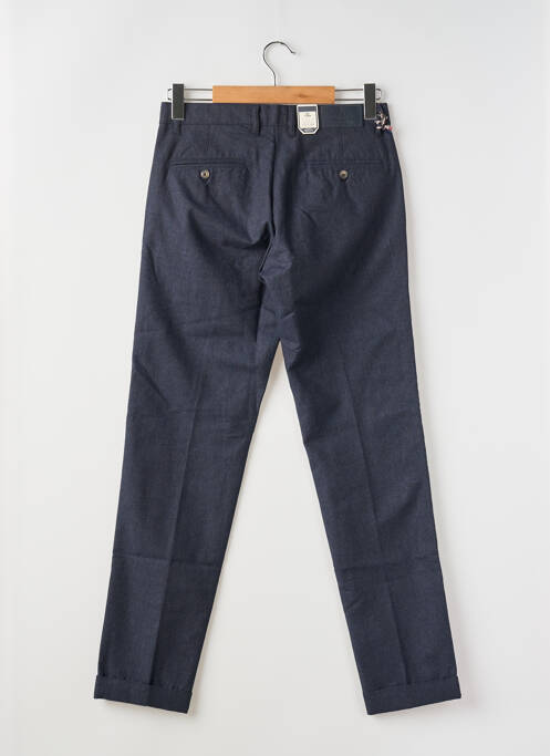 Pantalon chino bleu IZAC pour homme
