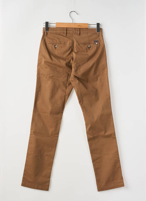 Pantalon chino marron EDEN PARK pour homme