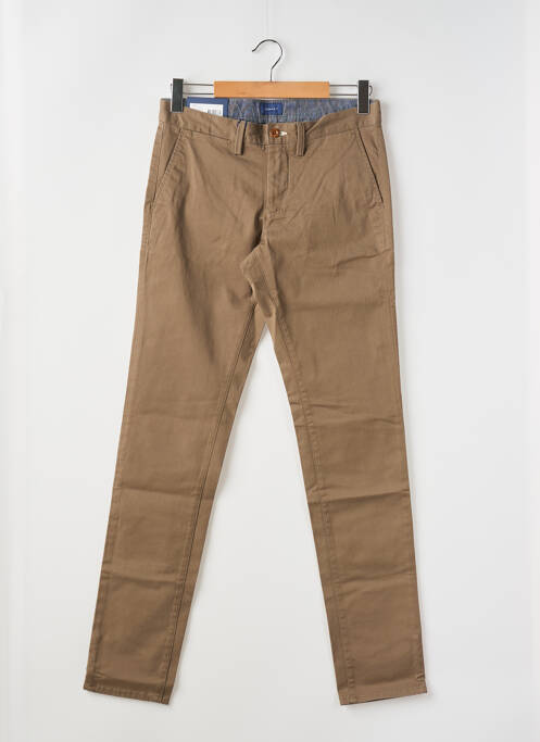 Pantalon chino marron GANT pour homme