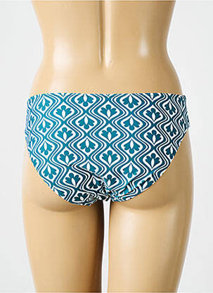 Bas de maillot de bain imprimé fantaisie culotte vert ANTIGEL femme