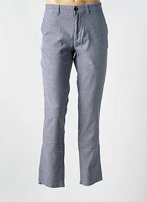 Pantalon chino tissage chiné taille normale bleu SELECTED homme