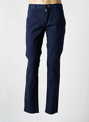 Pantalon chino tissage popeline taille normale bleu GANT femme