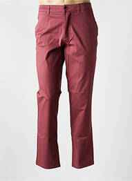 Pantalon chino bio taille normale rose SELECTED homme
