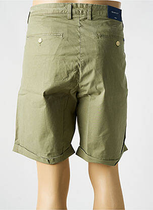 Bermuda stretch taille normale vert GANT homme