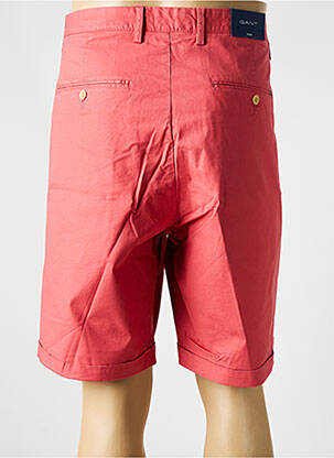 Bermuda stretch taille normale rouge GANT homme