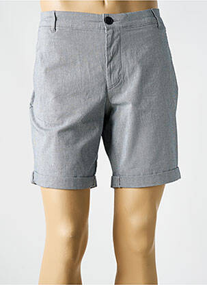 Bermuda taille à pinces taille normale gris SELECTED homme