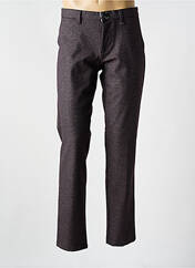 Pantalon chino violet IZAC pour homme seconde vue