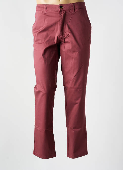 Pantalon chino bio taille normale rose SELECTED homme