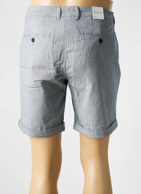 Bermuda gris SELECTED pour homme
