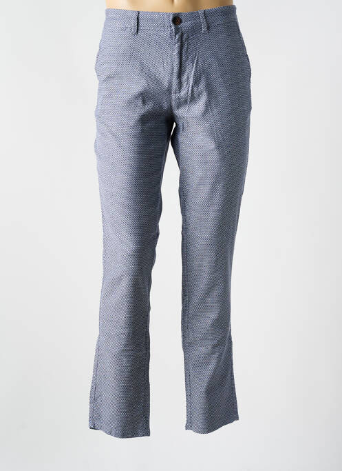 Pantalon chino bleu SELECTED pour homme