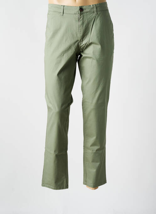 Pantalon chino vert SELECTED pour homme