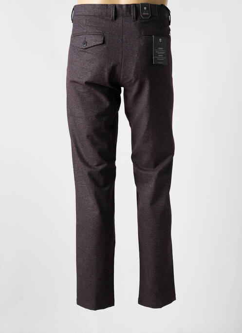 Pantalon chino violet IZAC pour homme