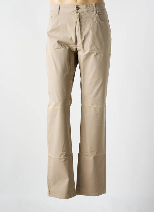 Pantalon droit beige EDEN PARK pour homme