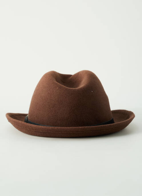 Chapeau marron IZAC homme