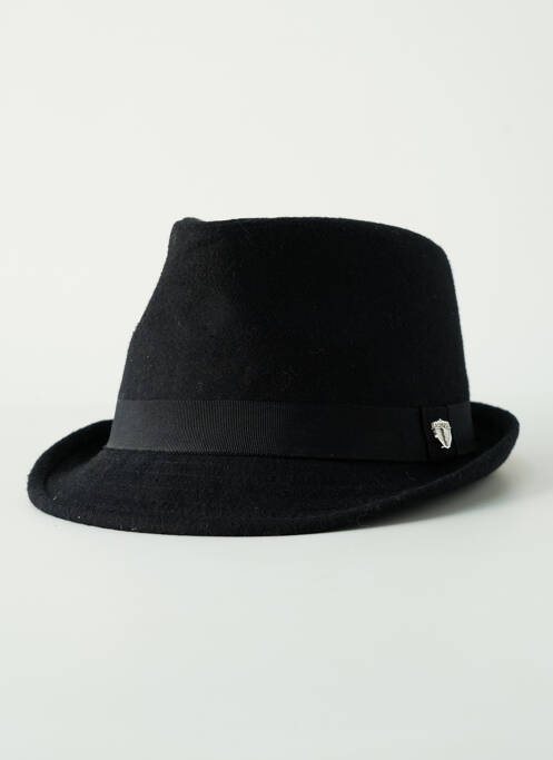 Chapeau noir IZAC pour homme