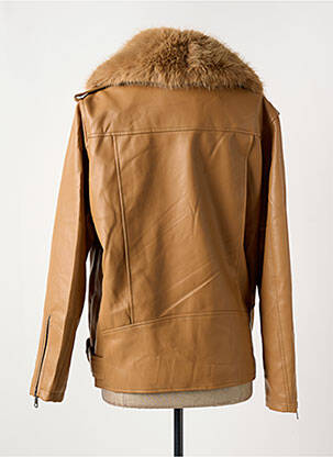 Blouson finition intérieure doublure polaire marron COPPEROSE femme