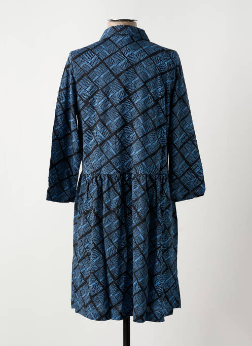 Robe mi-longue manches 3/4 manches 3/4 bleu WHITE STUFF femme