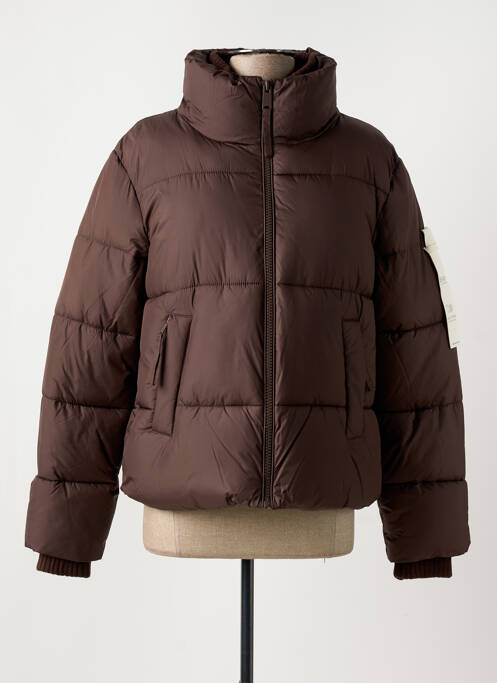Doudoune poches sans capuche marron TOM TAILOR femme