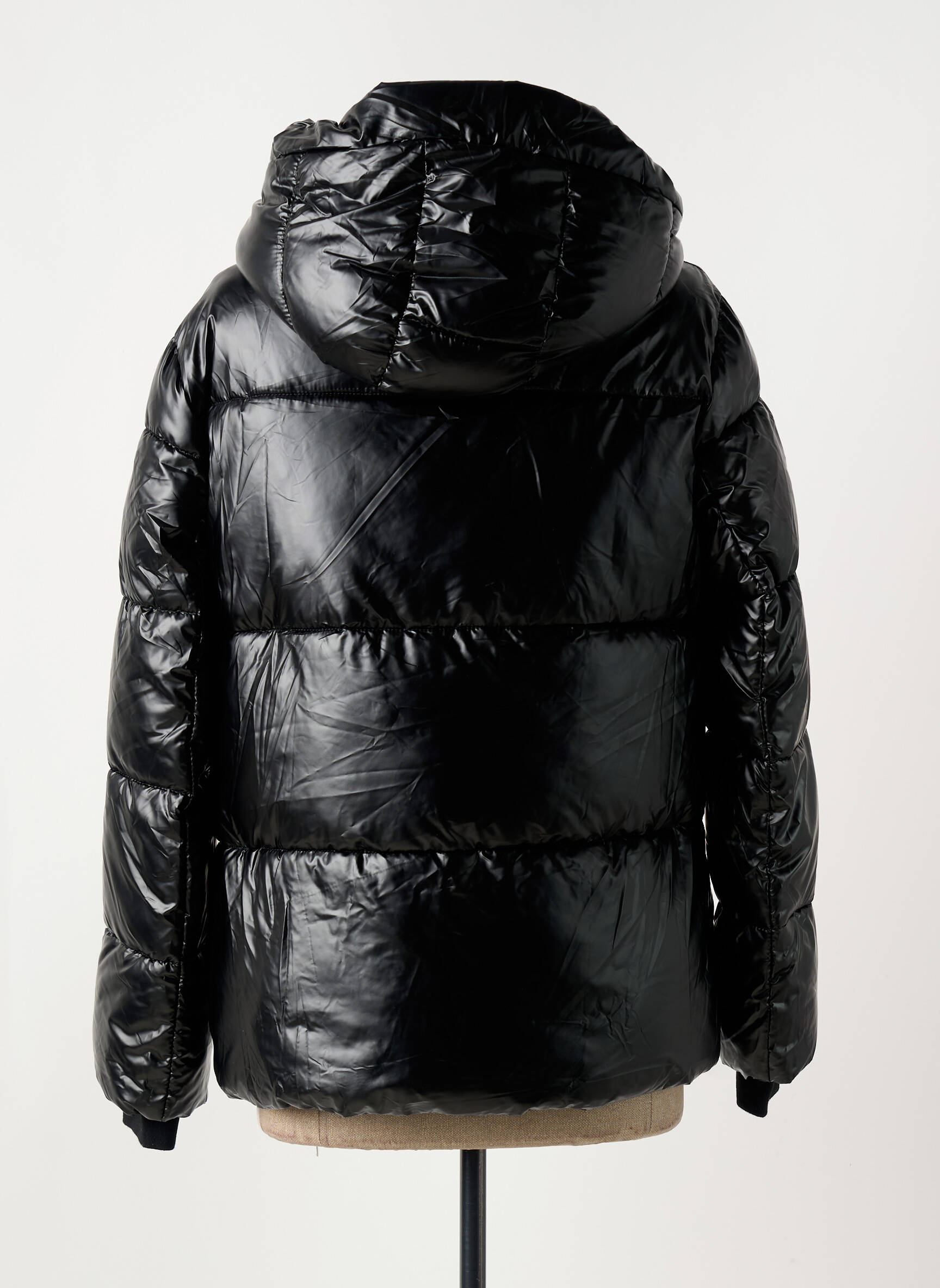 Doudoune Noire Brillante Doudoune Femme Lpb Doudoune Manches