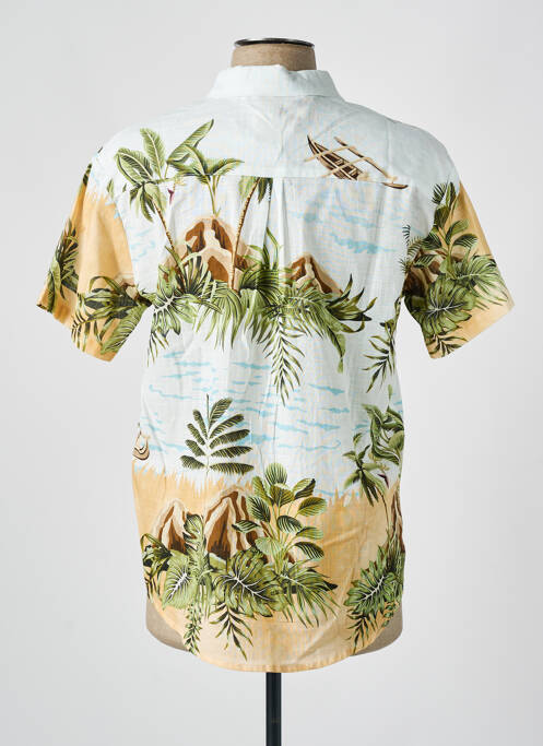 Chemise manches courtes vert MUSY MUSE pour homme