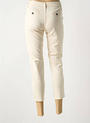 Pantalon 7/8 stretch taille normale beige SUNNY STUDIO femme
