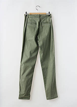 Pantalon slim tissage popeline taille normale vert WHITE STUFF femme