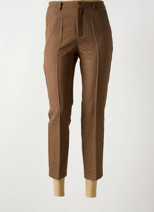 Pantalon 7/8 marron SARAH JOHN pour femme