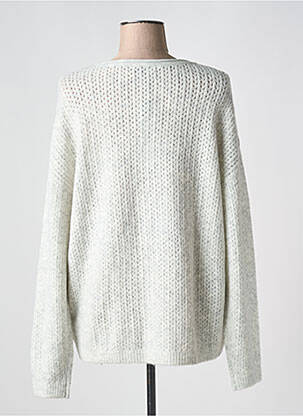 Pull tissage chiné manches longues gris MARC AUREL femme