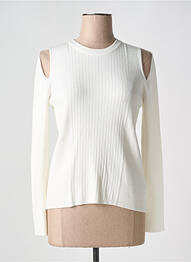 Pull stretch manches longues beige RIANI femme