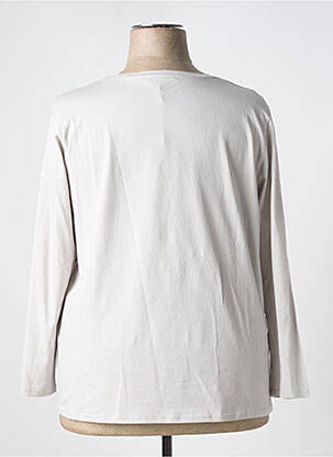 T-shirt manches longues manches longues gris LE COMTE femme