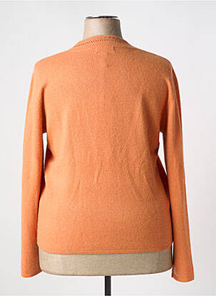 Pull coupe cintrée manches longues orange FUEGO WOMAN femme