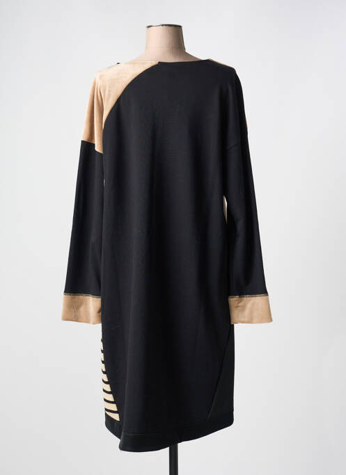 Robe mi-longue noir ELISA CAVALETTI pour femme