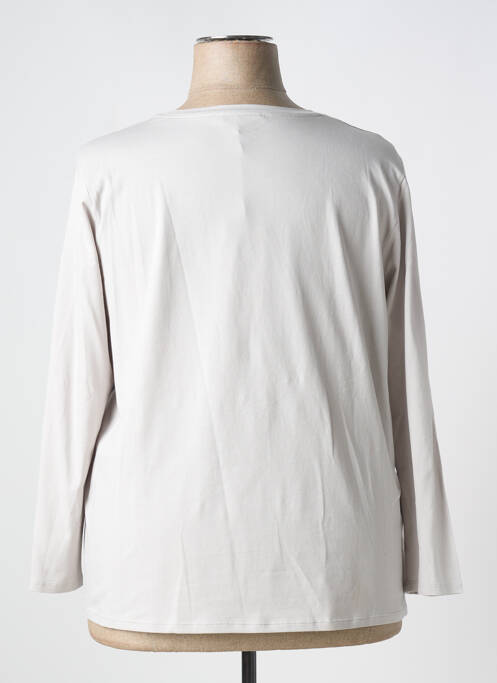 T-shirt gris LE COMTE pour femme