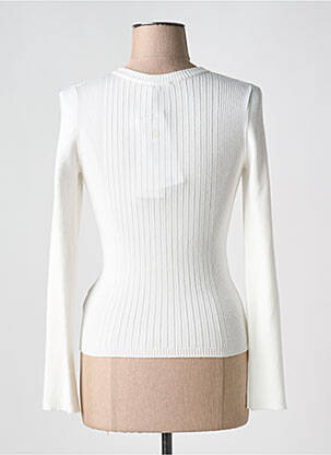 Pull stretch manches longues blanc RIANI femme
