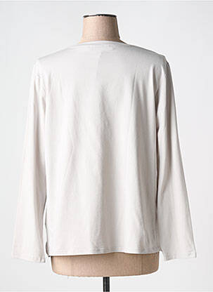 T-shirt manches longues manches longues gris LE COMTE femme