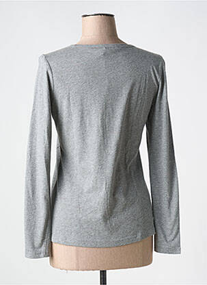T-shirt manches longues manches longues gris LE COMTE femme
