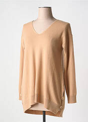 Pull beige DOREE CACHEMIRE pour femme seconde vue