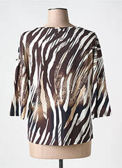 T-shirt marron TUZZI pour femme seconde vue