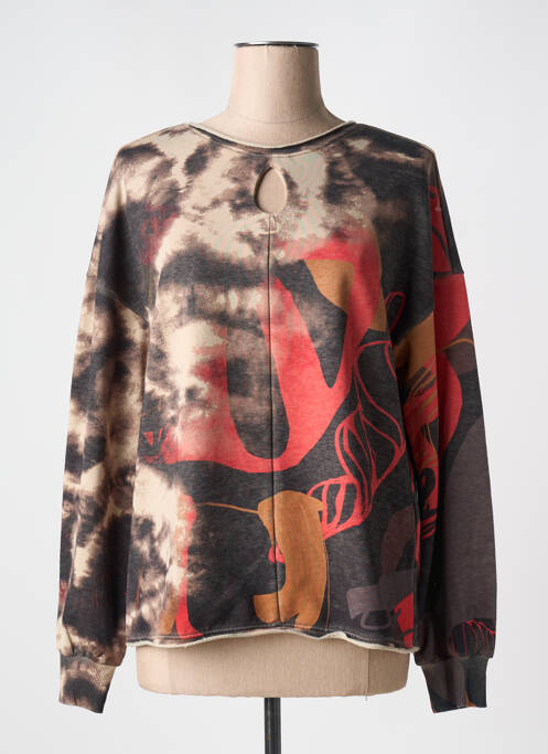 Sweat-shirt marron SPORTALM pour femme