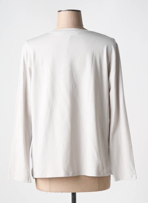 T-shirt gris LE COMTE pour femme