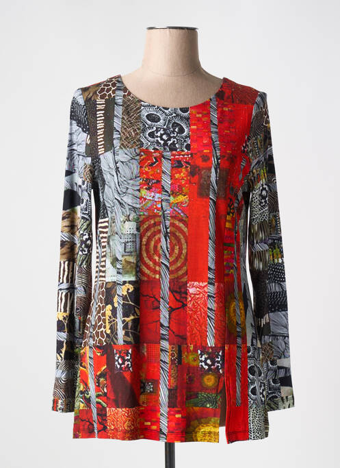 T-shirt rouge DOLCEZZA pour femme