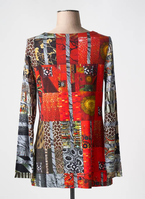 T-shirt rouge DOLCEZZA pour femme