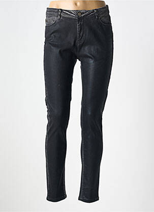 Jeans skinny taille normale taille normale noir EVA KAYAN femme