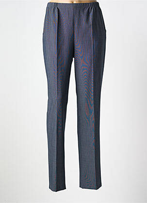 Jegging tissage chiné taille normale bleu GUY DUBOUIS femme