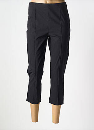 Pantacourt taille haute taille haute noir EVER SASSY femme