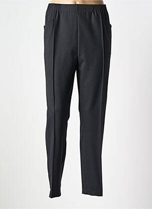 Pantalon droit noir GRIFFON femme