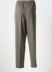 Pantalon droit vert GRIFFON pour femme seconde vue