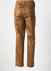 Pantalon slim marron EVA KAYAN pour femme seconde vue