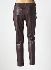Pantalon slim marron EVA KAYAN pour femme seconde vue