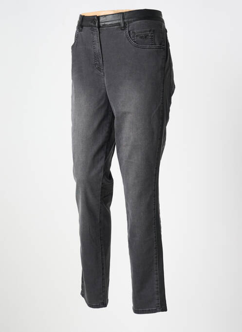 Jeans coupe slim noir MARC AUREL pour femme